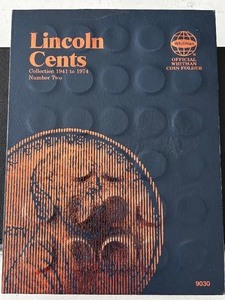 lot 83 image: Lincoln Cents and Book