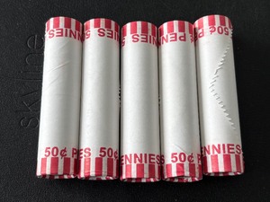 lot 92 image: Lincoln Wheat Cent Rolls