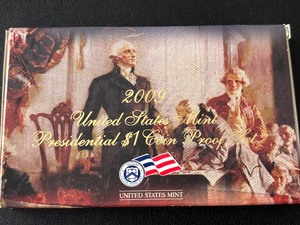 lot 106 image: 2009 Presidential Dollar Proof Set