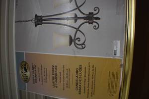 lot 2 image: Chandelier