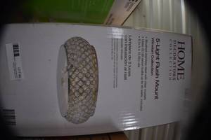 lot 9 image: 5-Light Flush Mount Light Fixture