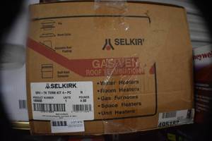 lot 10 image: Gas Vent Roof Termination Kit