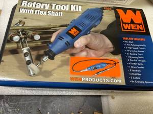 lot 65 image: WEN 2305 Rotary Tool Kit with Flex Shaft