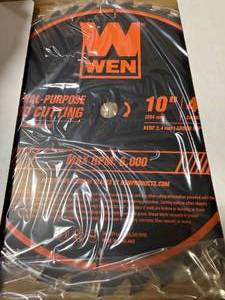 lot 66 image: WEN BL1040 10-Inch 40-Tooth Carbide-Tipped Professional Woodworking Saw Blade for Miter Saws and Table Saws