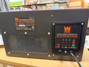 lot 103 image: WEN 3410 3-Speed Remote-Controlled Air Filtration System (300350400 CFM)