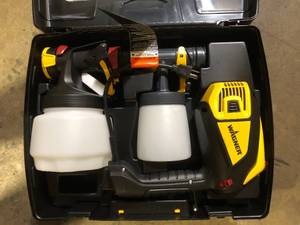 lot 47 image: Wagner Flexio 3500 Electric Handheld HVLP Paint Sprayer Customer Returns See Pictures