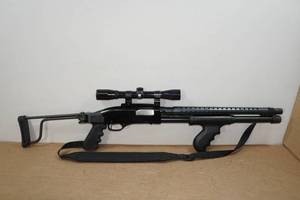 lot 2M image: Winchester Model 1300 Defender 12 Gauge Pump-Action Shotgun - Butler Creek Folding Stock