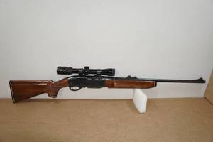 lot 1F image: Remington Model 7400 .270 Win Semi-Auto Rifle - Tasco Scope