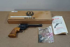 lot 2C image: 1968 Ruger Blackhawk Single-Action .357 Magnum Revolver - 6.5 Barrel