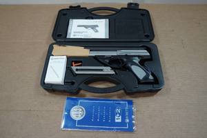 lot 2J image: Unfired Beretta U22 Neos DLX INOX .22 LR Semi-Auto Pistol - 2 Magazines