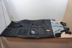 lot 34 image: Clam Icearmor Defender Bibs with Motion Float - XL