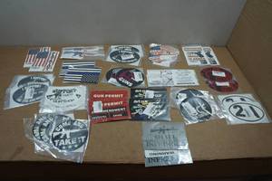 lot 56 image: Pro Gun2A Stickers