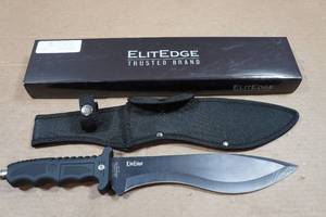 lot 137 image: ElitEdge Military Bowie Knife