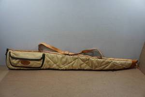 lot 192 image: Boyt 48 Leather and Canvas Gun Case