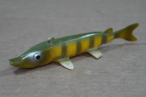 lot 205 image: Vintage Bear Creek Ice Spearing Decoy
