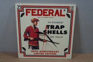 lot 210 image: Federal Anniversary Wall Clock