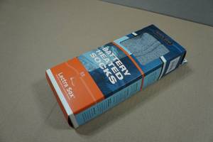 lot 228 image: Lectra Sox Battery Heated Socks - Small