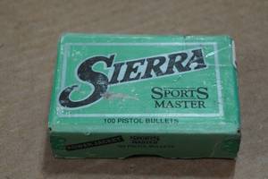 lot 312 image: 100 Sierra .355 115 Gr JHP Bullets