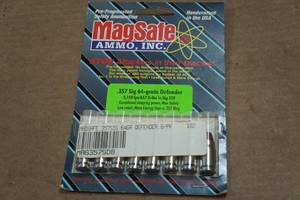 lot 332 image: 8 MagSafe .357 Sig 64 Gr Defender Ammo