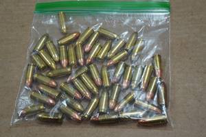 lot 343 image: 50 Loose 9mm FMJ Ammo