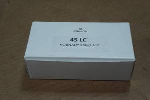 lot 353 image: 50 .45 LC 240 Gr Hornady XTP Ammo