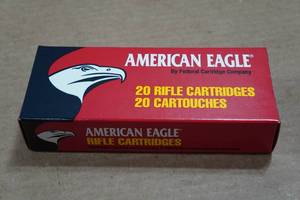 lot 366 image: 20 American Eagle .223 Rem 62 Gr FMJ Ammo