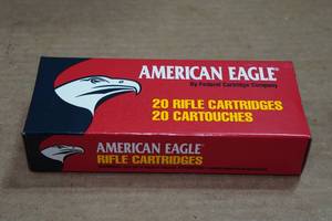 lot 367 image: 20 American Eagle .223 Rem 62 Gr FMJ Ammo