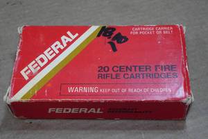 lot 375 image: 20 Federal Hi-Shok .30-06 Sprg 180 Gr SP Ammo
