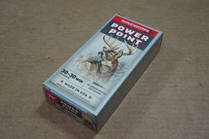 lot 383 image: 20 Winchester Power Point .30-30 Win 170 Gr PSP Ammo
