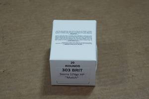 lot 403 image: 20 .303 British 174 Gr Sierra HP Match Ammo