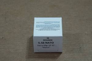 lot 422 image: 30 5.56mm 69 Gr Sierra HP-BT Match Ammo