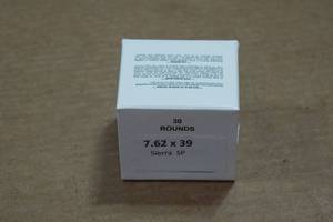 lot 430 image: 30 7.62 x 39mm Sierra SP Ammo