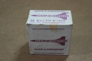 lot 436 image: 25 Concorde 12 Gauge 2-34 6 Shot Shotshells