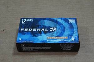 lot 462 image: 5 Federal Power-Shok 12 Gauge 2-34 Rifled HP Slugs