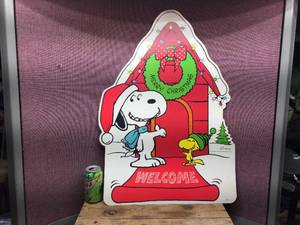 Vintage 1960's Snoopy & Woodstock - Christmas Board