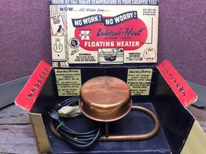 lot 144 image: Very Vintage HUDSON - LEKTRIK - HEET No. 63E Heater