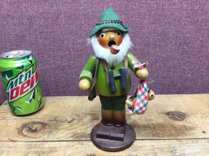 lot 170 image: Vintage German Wooden Incense Smoker