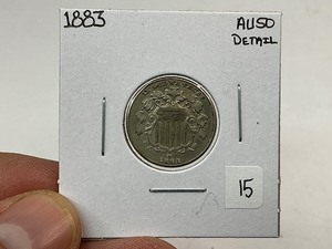 lot 15 image: 1883 Shield Nickel