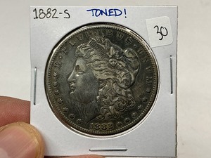lot 30 image: 1882-S Silver Morgan Dollar