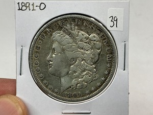 lot 39 image: 1891-O Silver Morgan Dollar