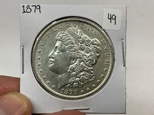 lot 49 image: 1879 Silver Morgan Dollar