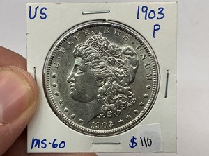 lot 110 image: 1903 Morgan Silver Dollar
