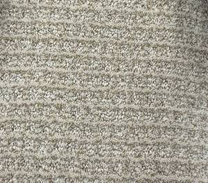 lot 25 image: 82 Sq Ft (12 x 610) Karastan Equilibrium Beige Twill Carpet Remnant