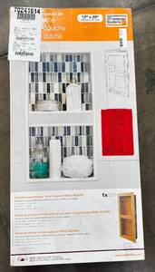 lot 47 image: SCHLUTER PREMADE SHOWER NICHE 12X28