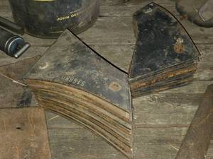 lot 52 image: Lot of (28) Plow Shins 515680