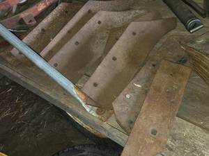 lot 54 image: Lot of (11) Plow Shares