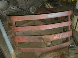 lot 56 image: Vintage Ford 8N Grill Guard