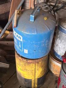 lot 67 image: (1) Kerosene Can, (1) John Deere Oil Can