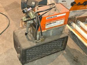 lot 105 image: Power Team Hydraulic Pump