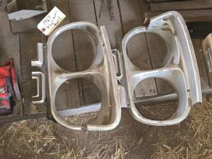 lot 178 image: Vintage 1967 Plymouth Fury Headlamp Bezels